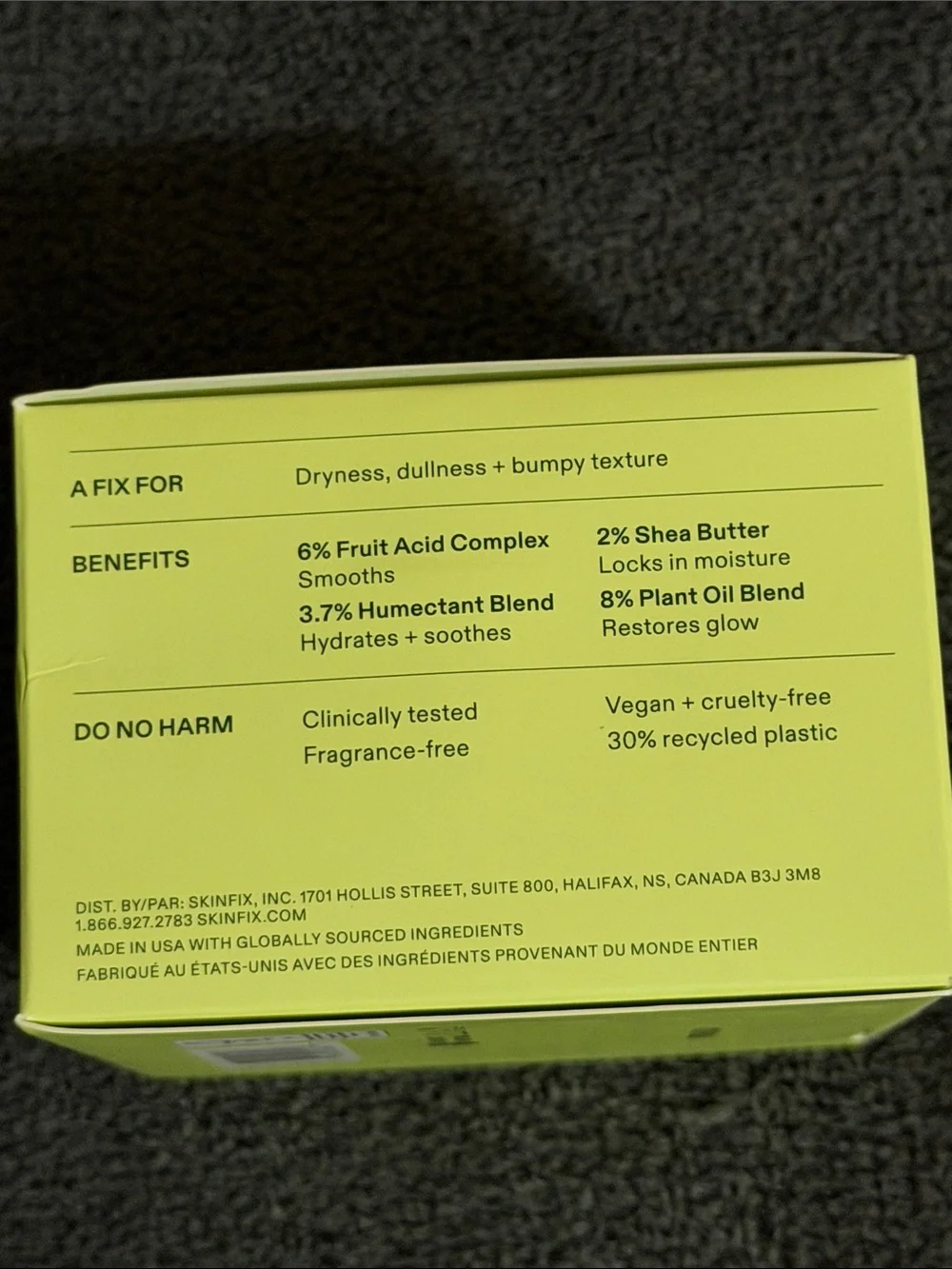 Skinfix Resurface+ AHA/BHA Renewing Body Cream